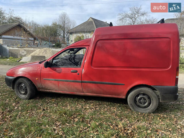 Червоний Форд Кур'єр, об'ємом двигуна 1.3 л та пробігом 250 тис. км за 1200 $, фото 2 на Automoto.ua