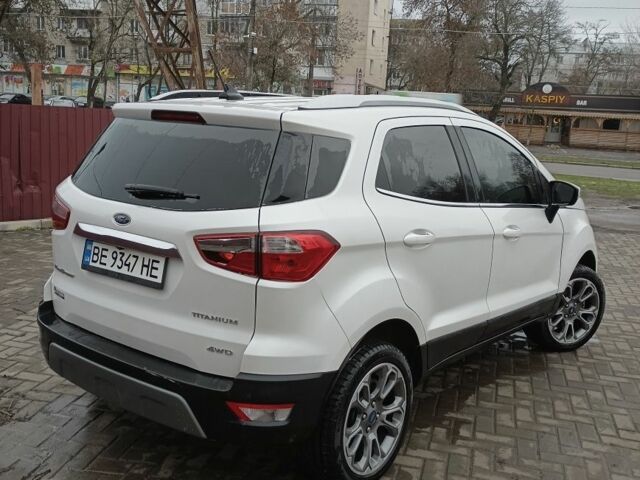 Білий Форд Екоспорт, об'ємом двигуна 2 л та пробігом 108 тис. км за 11300 $, фото 1 на Automoto.ua