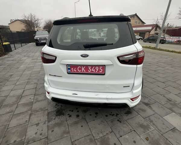 Белый Форд Экоспорт, объемом двигателя 1 л и пробегом 66 тыс. км за 11377 $, фото 6 на Automoto.ua