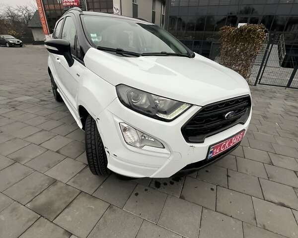 Белый Форд Экоспорт, объемом двигателя 1 л и пробегом 66 тыс. км за 11377 $, фото 1 на Automoto.ua