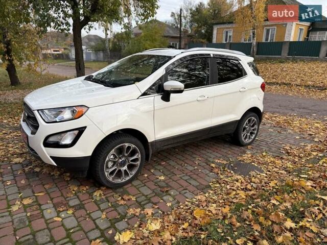 Белый Форд Экоспорт, объемом двигателя 0 л и пробегом 96 тыс. км за 13700 $, фото 1 на Automoto.ua