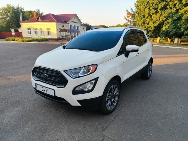 Белый Форд Экоспорт, объемом двигателя 2 л и пробегом 89 тыс. км за 14700 $, фото 1 на Automoto.ua