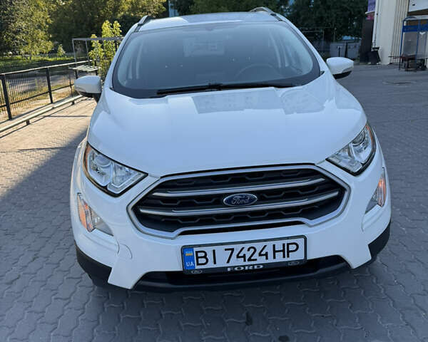 Белый Форд Экоспорт, объемом двигателя 1 л и пробегом 19 тыс. км за 13500 $, фото 5 на Automoto.ua