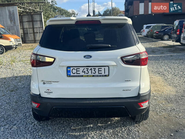 Белый Форд Экоспорт, объемом двигателя 2 л и пробегом 70 тыс. км за 12800 $, фото 4 на Automoto.ua
