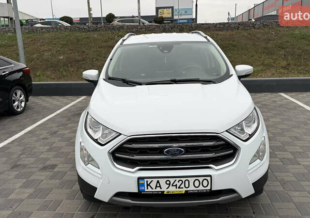 Форд Экоспорт 2020 в Киеве на Automoto.ua Белый Форд Экоспорт, объемом двигателя 1 л и пробегом 45 тыс. км за 16600 $, фото 2 на Automoto.ua