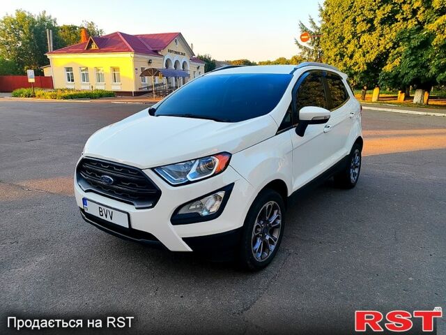 Белый Форд Экоспорт, объемом двигателя 2 л и пробегом 89 тыс. км за 14700 $, фото 1 на Automoto.ua