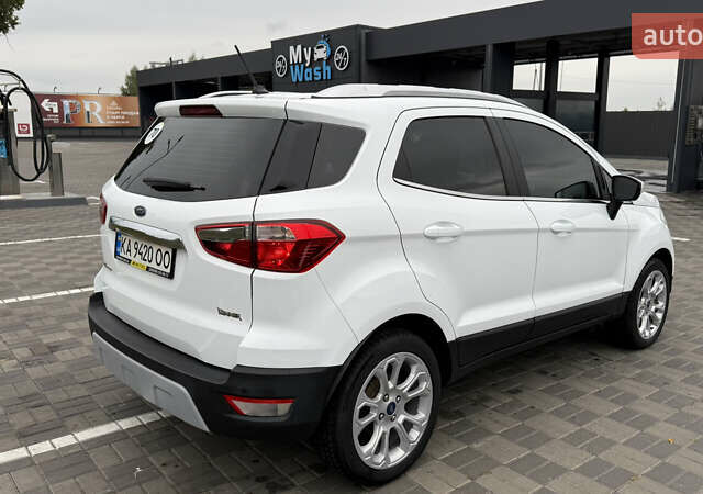 Форд Экоспорт 2020 в Киеве на Automoto.ua Белый Форд Экоспорт, объемом двигателя 1 л и пробегом 45 тыс. км за 16600 $, фото 4 на Automoto.ua