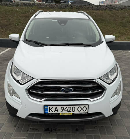 Форд Экоспорт 2020 в Киеве на Automoto.ua Белый Форд Экоспорт, объемом двигателя 1 л и пробегом 45 тыс. км за 16600 $, фото 1 на Automoto.ua