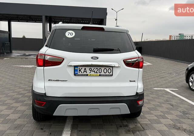 Форд Экоспорт 2020 в Киеве на Automoto.ua Белый Форд Экоспорт, объемом двигателя 1 л и пробегом 45 тыс. км за 16600 $, фото 5 на Automoto.ua