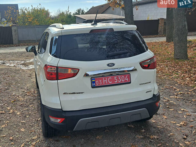 Білий Форд Екоспорт, об'ємом двигуна 2 л та пробігом 93 тис. км за 13600 $, фото 9 на Automoto.ua