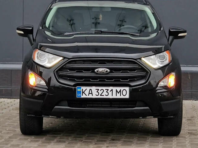 Черный Форд Экоспорт, объемом двигателя 1 л и пробегом 85 тыс. км за 11750 $, фото 1 на Automoto.ua