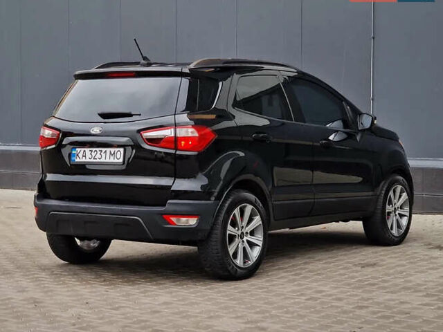 Черный Форд Экоспорт, объемом двигателя 1 л и пробегом 85 тыс. км за 11750 $, фото 3 на Automoto.ua