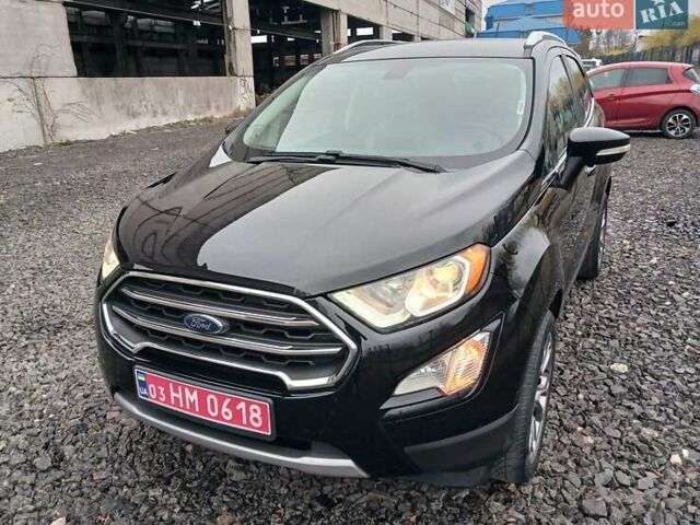 Черный Форд Экоспорт, объемом двигателя 2 л и пробегом 186 тыс. км за 11800 $, фото 1 на Automoto.ua