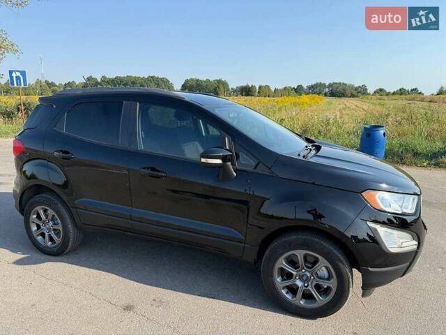 Черный Форд Экоспорт, объемом двигателя 2 л и пробегом 128 тыс. км за 12200 $, фото 1 на Automoto.ua