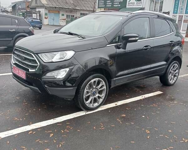 Черный Форд Экоспорт, объемом двигателя 2 л и пробегом 130 тыс. км за 13900 $, фото 3 на Automoto.ua