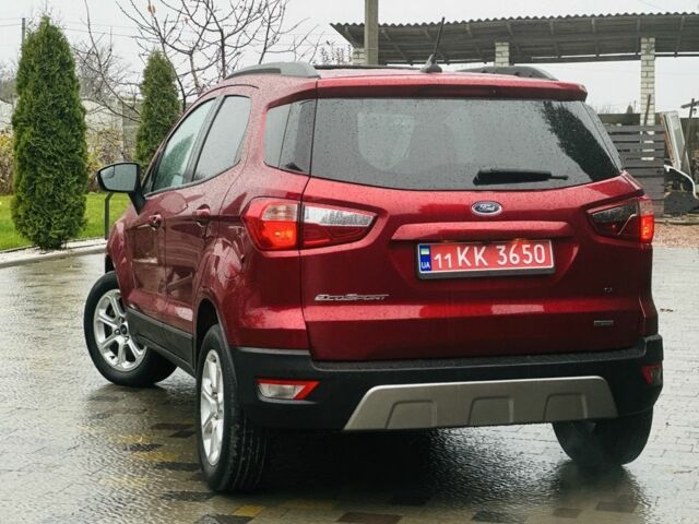 Красный Форд Экоспорт, объемом двигателя 1 л и пробегом 154 тыс. км за 10500 $, фото 3 на Automoto.ua