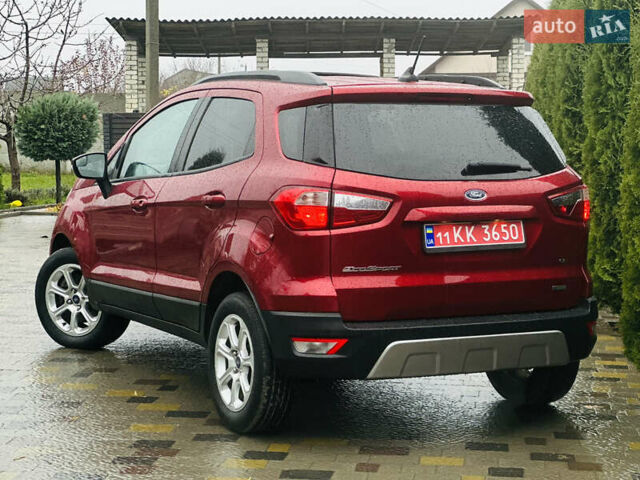 Красный Форд Экоспорт, объемом двигателя 1 л и пробегом 154 тыс. км за 10500 $, фото 10 на Automoto.ua