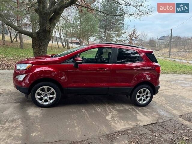 Красный Форд Экоспорт, объемом двигателя 2 л и пробегом 73 тыс. км за 12500 $, фото 5 на Automoto.ua