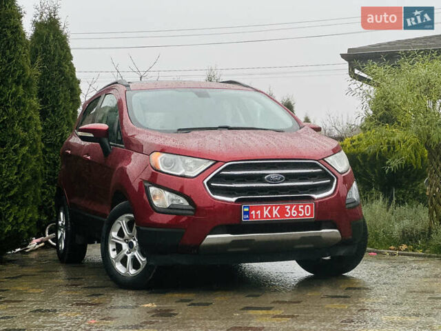 Красный Форд Экоспорт, объемом двигателя 1 л и пробегом 154 тыс. км за 10500 $, фото 12 на Automoto.ua