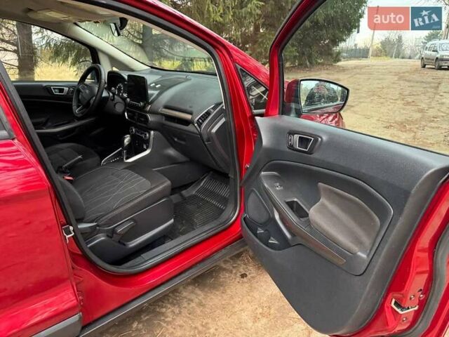 Красный Форд Экоспорт, объемом двигателя 2 л и пробегом 73 тыс. км за 12500 $, фото 15 на Automoto.ua