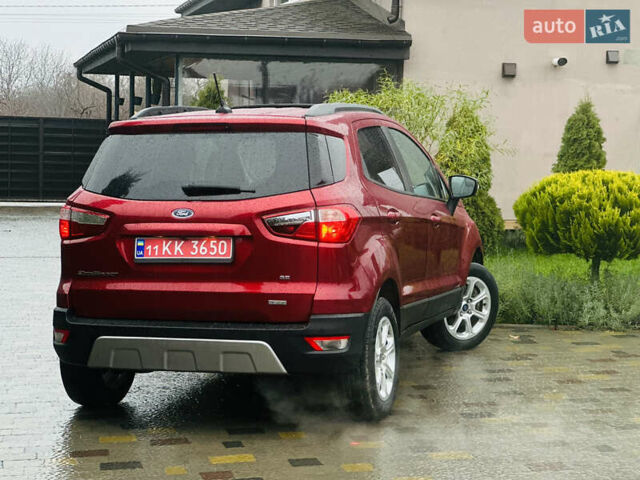 Красный Форд Экоспорт, объемом двигателя 1 л и пробегом 154 тыс. км за 10500 $, фото 1 на Automoto.ua