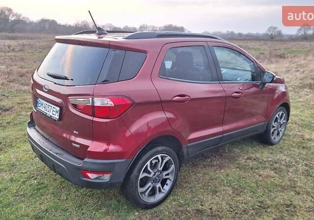 Червоний Форд Екоспорт, об'ємом двигуна 1 л та пробігом 141 тис. км за 11800 $, фото 2 на Automoto.ua