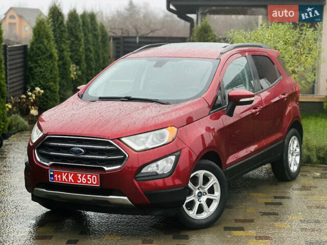 Красный Форд Экоспорт, объемом двигателя 1 л и пробегом 154 тыс. км за 10500 $, фото 6 на Automoto.ua