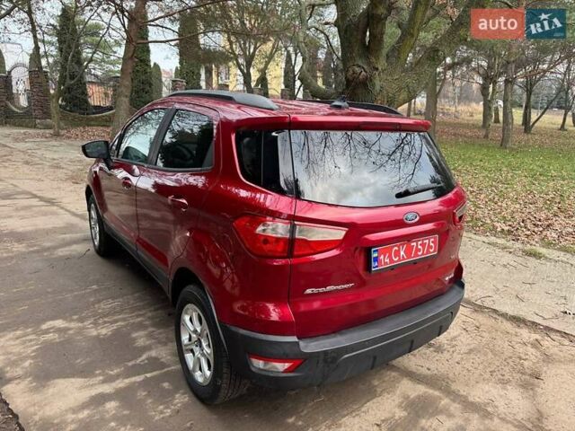 Красный Форд Экоспорт, объемом двигателя 2 л и пробегом 73 тыс. км за 12500 $, фото 7 на Automoto.ua