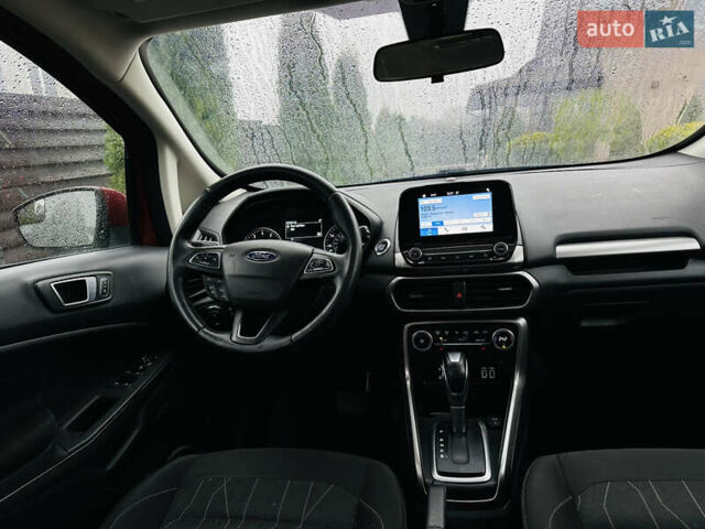 Красный Форд Экоспорт, объемом двигателя 1 л и пробегом 154 тыс. км за 10500 $, фото 19 на Automoto.ua