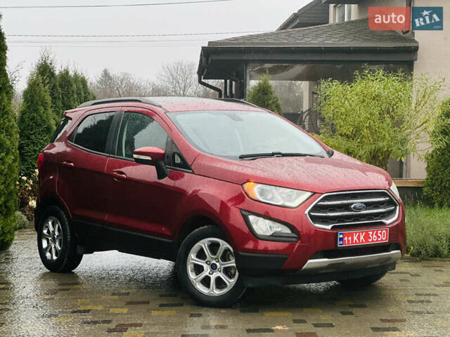 Красный Форд Экоспорт, объемом двигателя 1 л и пробегом 154 тыс. км за 10500 $, фото 14 на Automoto.ua