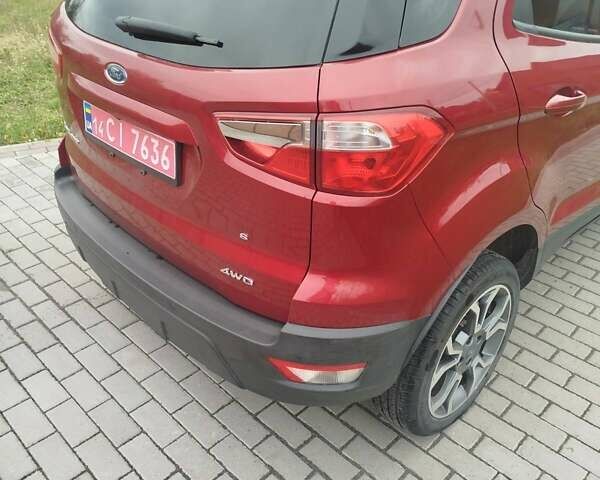 Червоний Форд Екоспорт, об'ємом двигуна 0 л та пробігом 104 тис. км за 11300 $, фото 3 на Automoto.ua