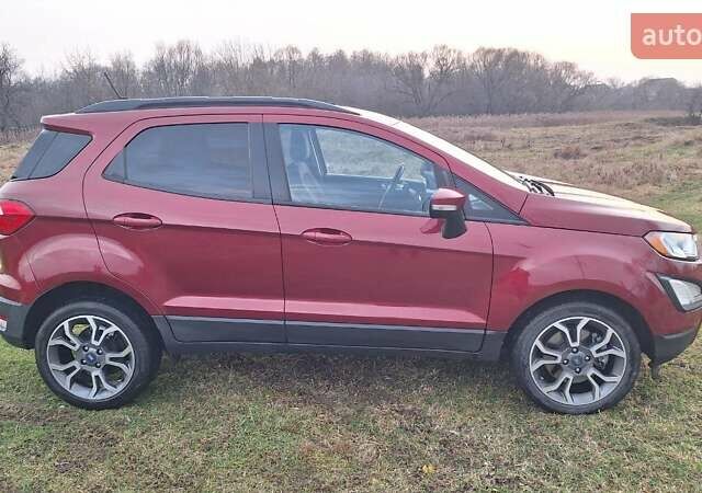 Червоний Форд Екоспорт, об'ємом двигуна 1 л та пробігом 141 тис. км за 11800 $, фото 4 на Automoto.ua
