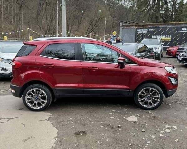 Красный Форд Экоспорт, объемом двигателя 2 л и пробегом 109 тыс. км за 12500 $, фото 1 на Automoto.ua