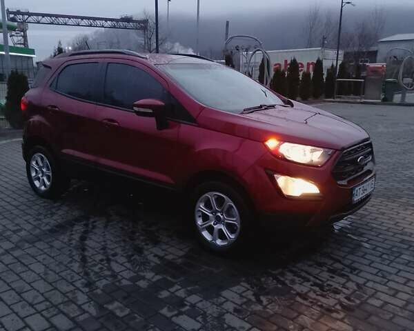 Красный Форд Экоспорт, объемом двигателя 2 л и пробегом 147 тыс. км за 12000 $, фото 1 на Automoto.ua