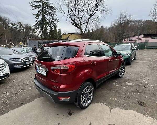 Красный Форд Экоспорт, объемом двигателя 2 л и пробегом 109 тыс. км за 12500 $, фото 2 на Automoto.ua