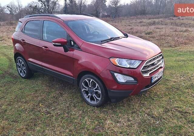Червоний Форд Екоспорт, об'ємом двигуна 1 л та пробігом 141 тис. км за 11800 $, фото 1 на Automoto.ua