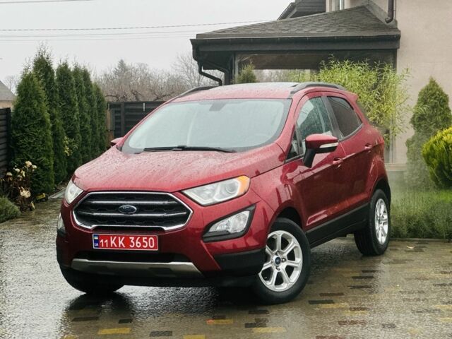 Красный Форд Экоспорт, объемом двигателя 1 л и пробегом 154 тыс. км за 10500 $, фото 4 на Automoto.ua