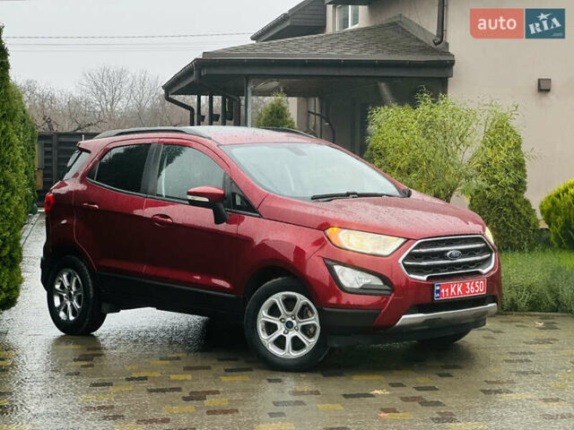 Красный Форд Экоспорт, объемом двигателя 1 л и пробегом 154 тыс. км за 10500 $, фото 15 на Automoto.ua
