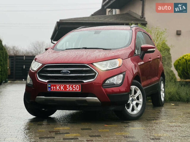 Красный Форд Экоспорт, объемом двигателя 1 л и пробегом 154 тыс. км за 10500 $, фото 5 на Automoto.ua