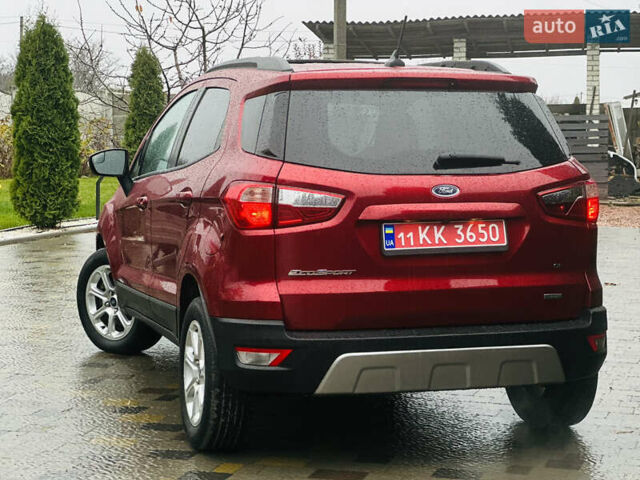 Красный Форд Экоспорт, объемом двигателя 1 л и пробегом 154 тыс. км за 10500 $, фото 9 на Automoto.ua