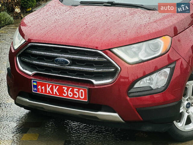 Красный Форд Экоспорт, объемом двигателя 1 л и пробегом 154 тыс. км за 10500 $, фото 7 на Automoto.ua