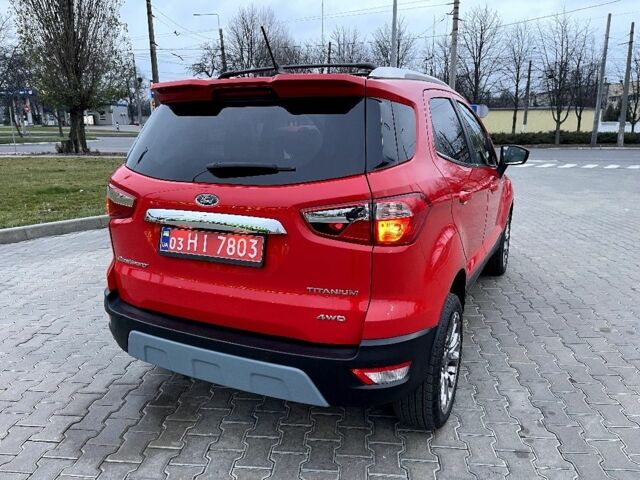 Червоний Форд Екоспорт, об'ємом двигуна 2 л та пробігом 89 тис. км за 13900 $, фото 5 на Automoto.ua