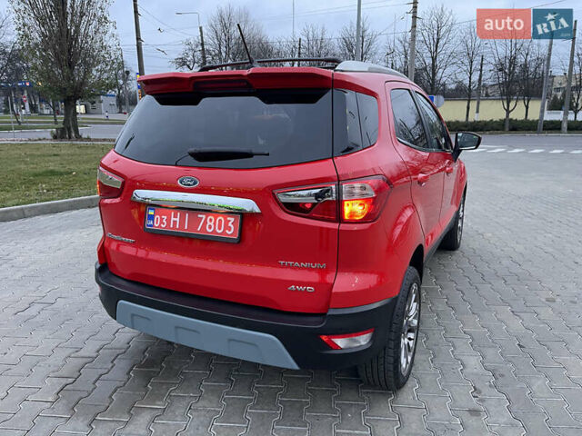 Червоний Форд Екоспорт, об'ємом двигуна 2 л та пробігом 89 тис. км за 13900 $, фото 3 на Automoto.ua