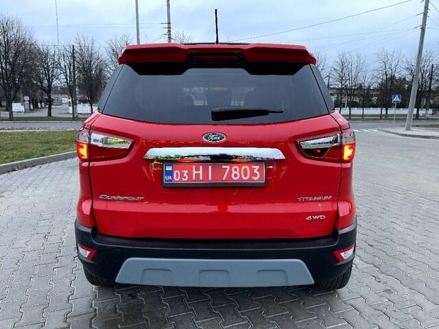 Червоний Форд Екоспорт, об'ємом двигуна 2 л та пробігом 89 тис. км за 13900 $, фото 6 на Automoto.ua