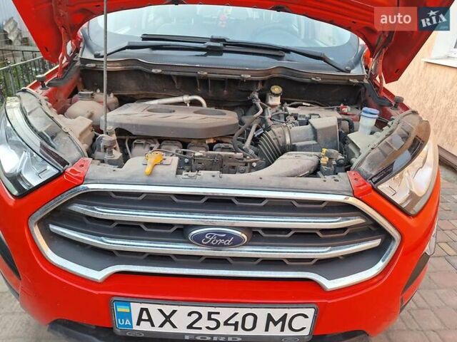 Красный Форд Экоспорт, объемом двигателя 2 л и пробегом 44 тыс. км за 12000 $, фото 6 на Automoto.ua