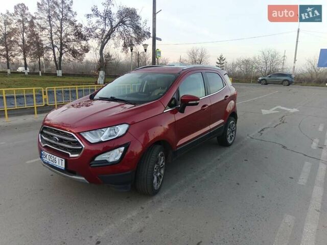 Красный Форд Экоспорт, объемом двигателя 2 л и пробегом 139 тыс. км за 11999 $, фото 11 на Automoto.ua