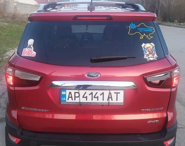 Красный Форд Экоспорт, объемом двигателя 2 л и пробегом 57 тыс. км за 16999 $, фото 9 на Automoto.ua