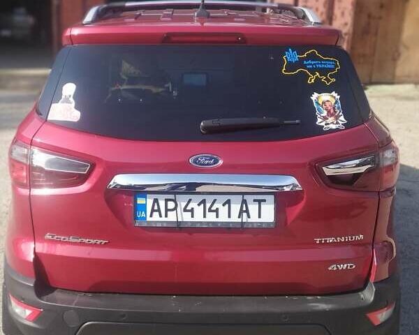 Красный Форд Экоспорт, объемом двигателя 2 л и пробегом 57 тыс. км за 16999 $, фото 4 на Automoto.ua