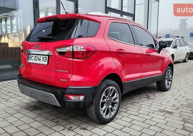 Красный Форд Экоспорт, объемом двигателя 2 л и пробегом 108 тыс. км за 12000 $, фото 7 на Automoto.ua