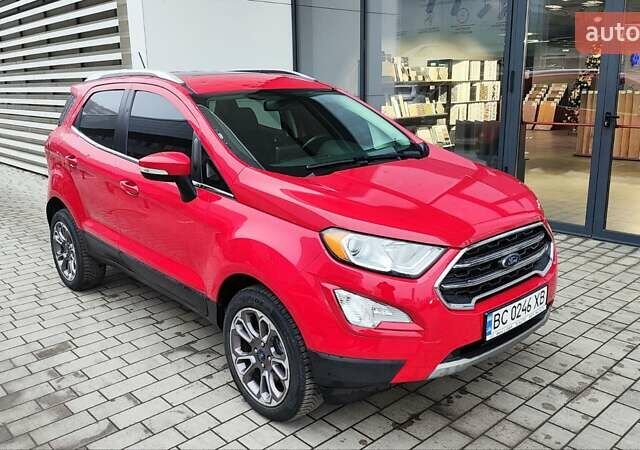 Красный Форд Экоспорт, объемом двигателя 2 л и пробегом 108 тыс. км за 12000 $, фото 4 на Automoto.ua